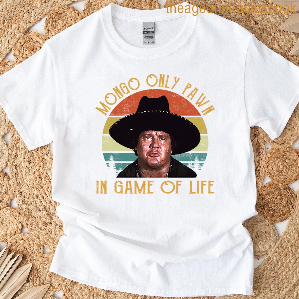 Blazing Saddles Bart Never Mind That Shit Here Comes Mongo New Ver T-Shirt  - TeeNavi, image size:1200x1200