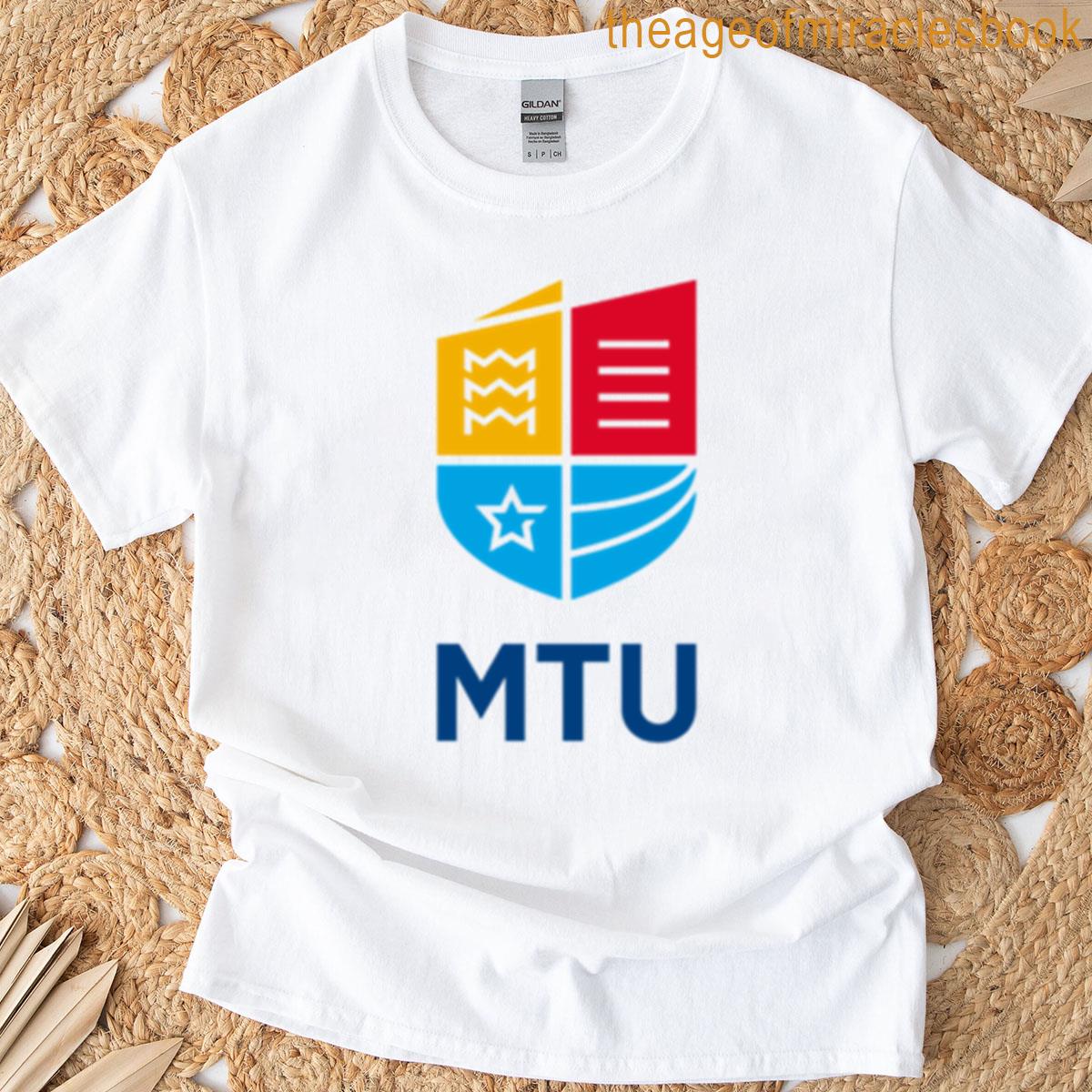 Mtu Munster Technological University Logo T-shirt