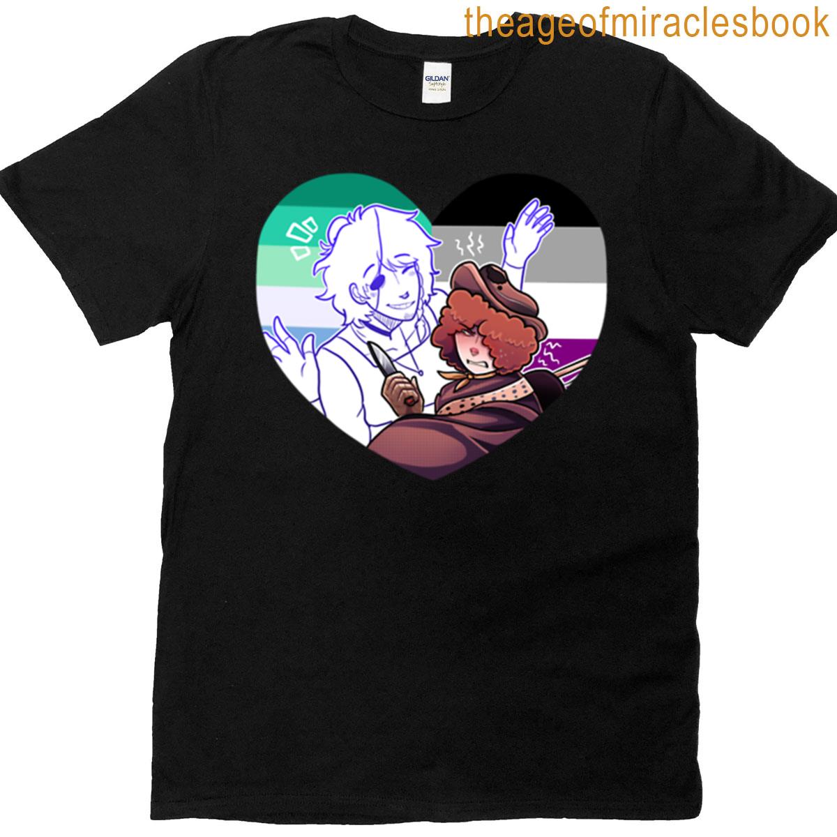 Pride Heart Mack And Chris T-shirt