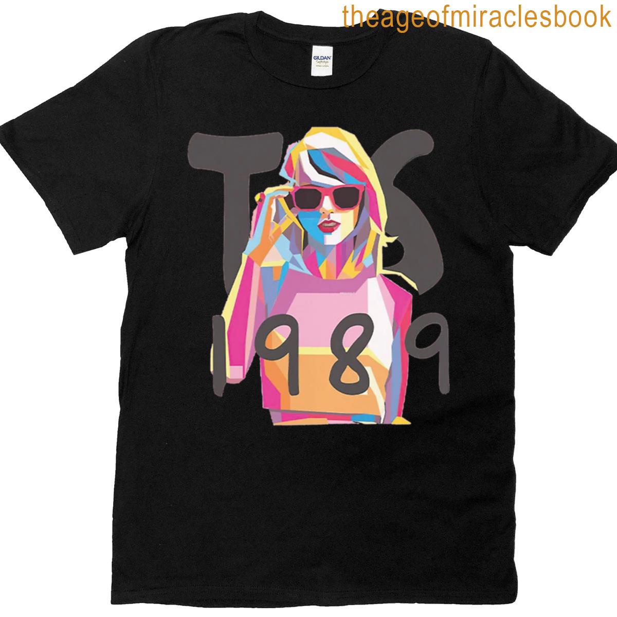1989 Era Aesthetic Colorful Pop Era Tee Ts Inspired Fan T-shirt