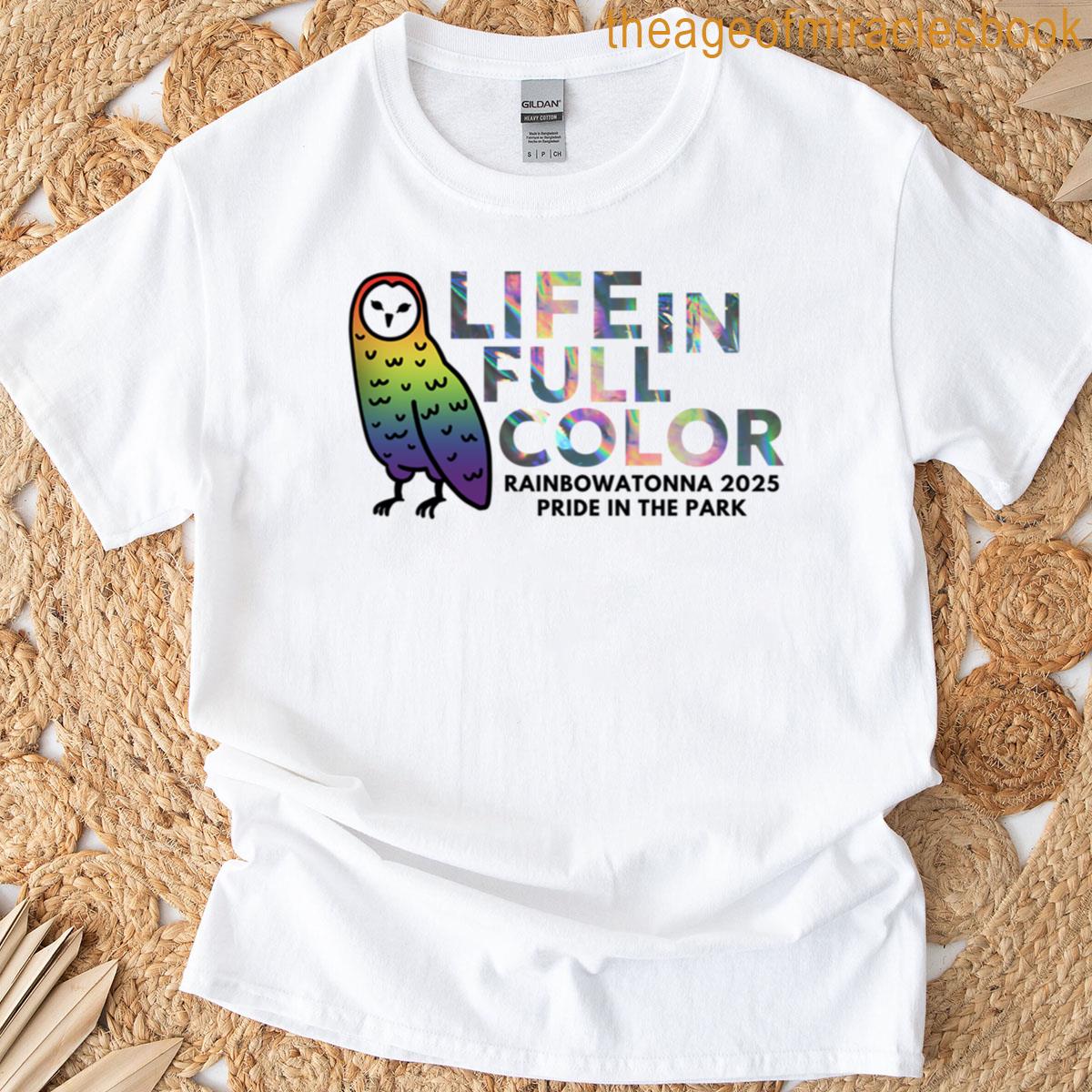 2025 Rainbowatonna Pride In The Park T-shirt