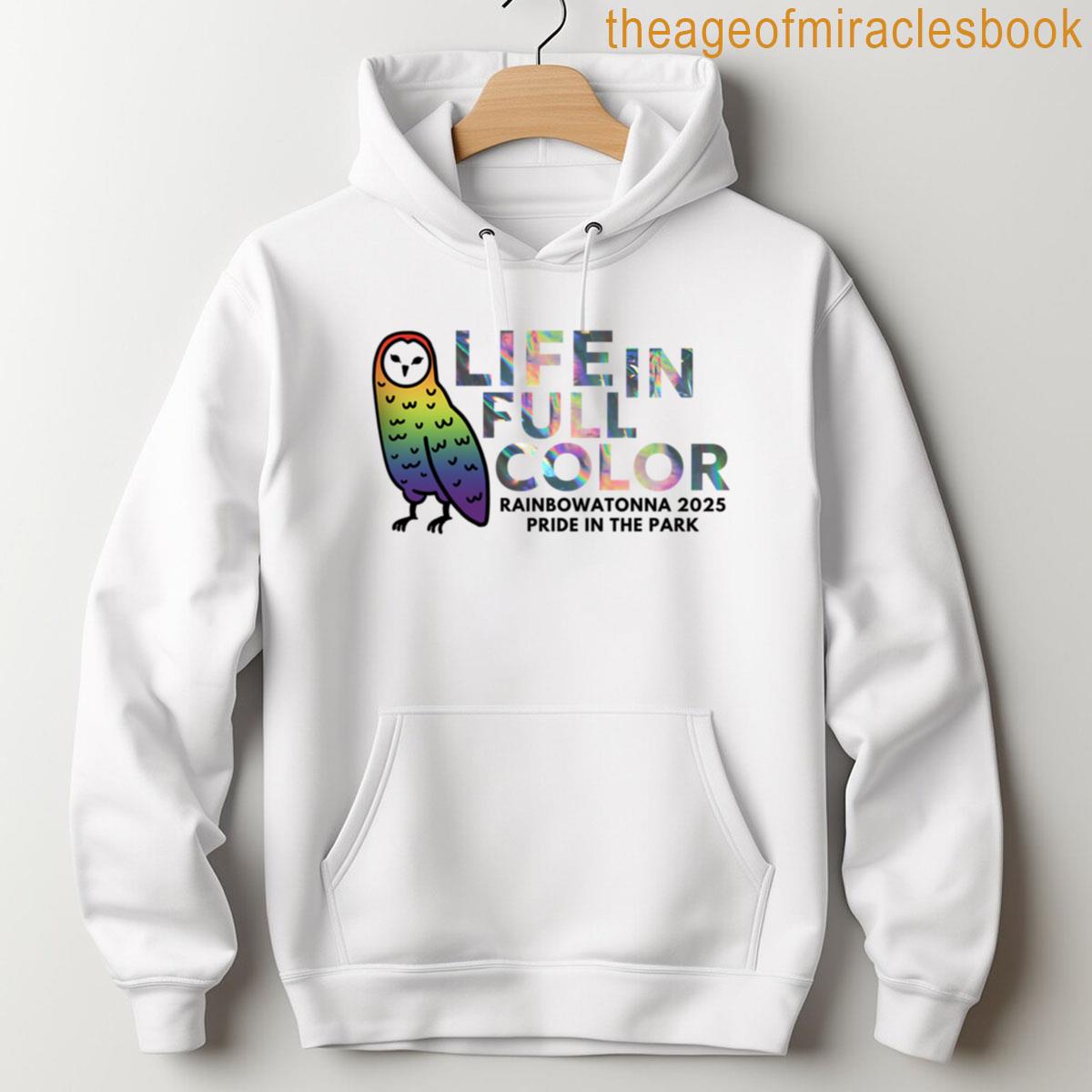 Alternative view of 2025 Rainbowatonna Pride In The Park T-shirt