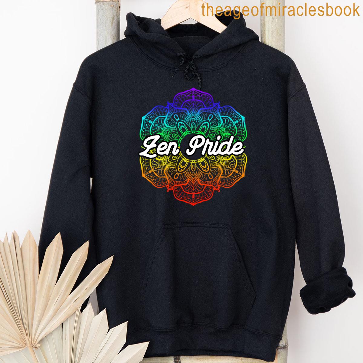 Alternative view of Zen Pride Mandala T-shirt
