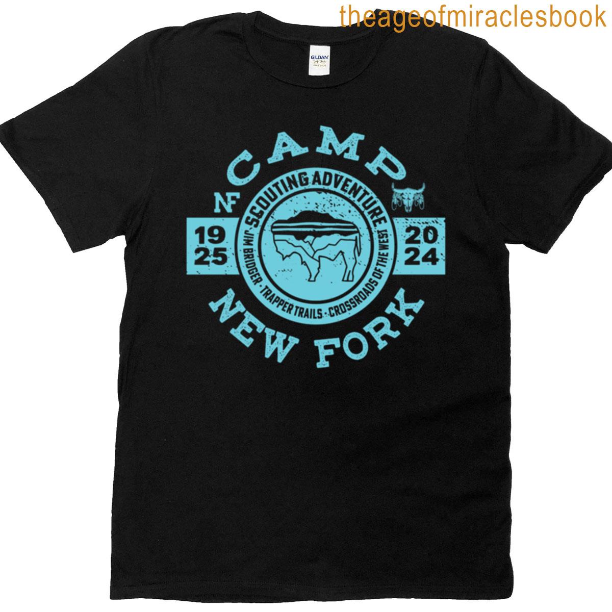 Camp New Fork Scouting Adventure 1925-2024 T-shirt