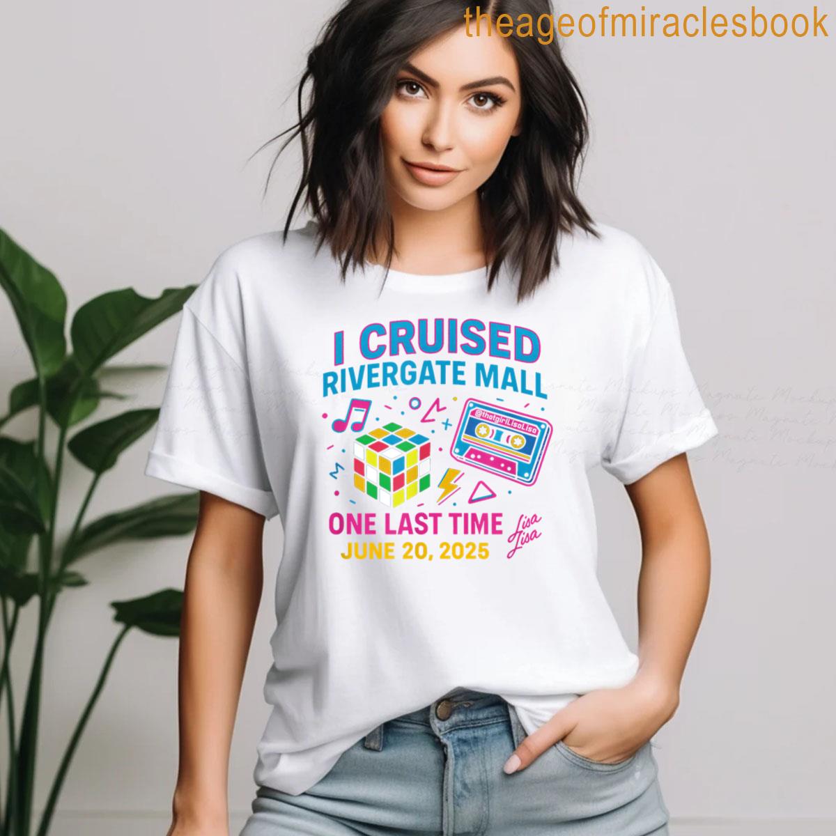 LiSA RiP SERViCE Tシャツ　XL I Cruised The Mall One Last Time Rivergate 62025 Lisa Lisa T
