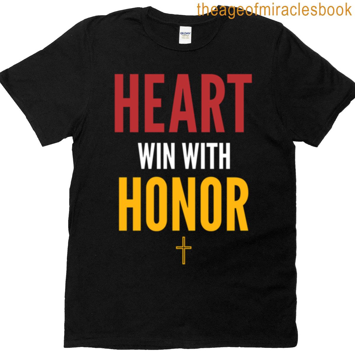Play With Heart Win With Honor – Christian Athlete T-shirt