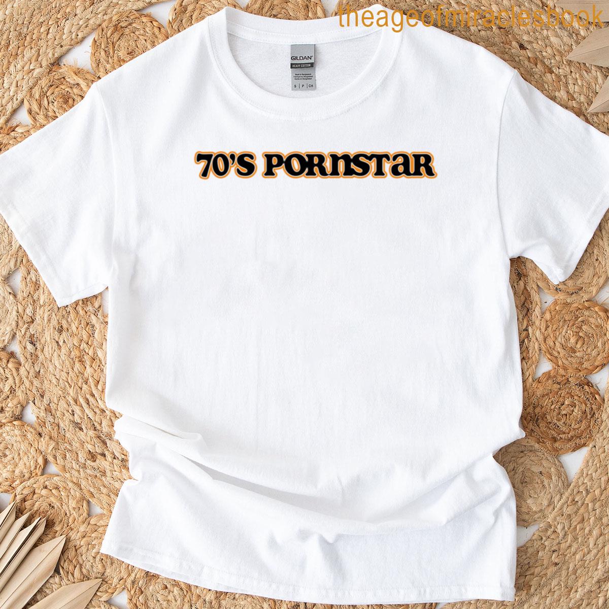 70s Pornstar Graphic T-shirt