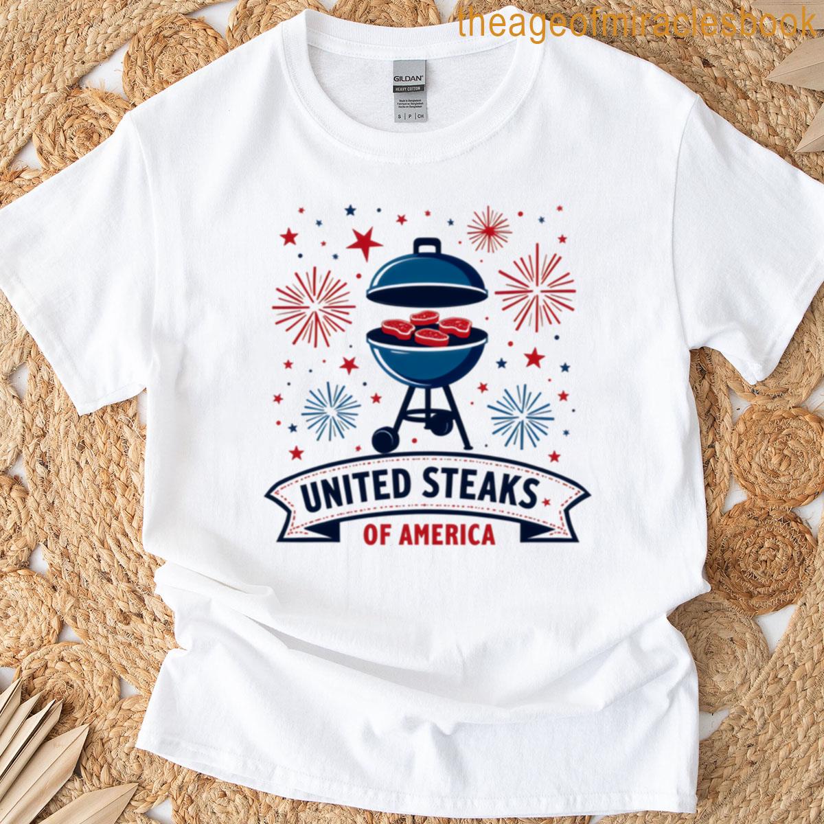 United Steaks Of America – Independence Day Oversized T-shirt