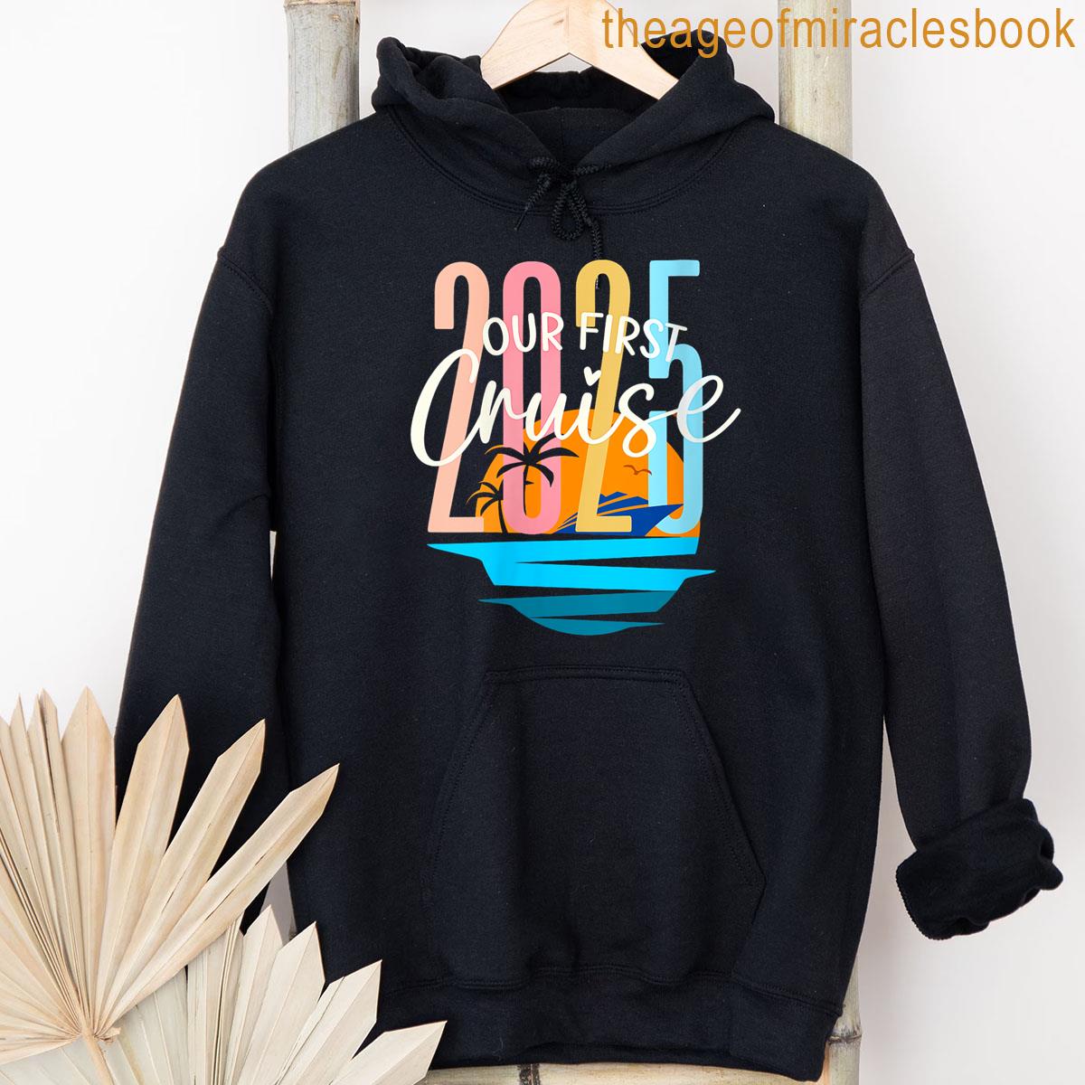 Alternative view of Womens Our First Cruise Together 2025 Matching Couples Cruise T-shirt