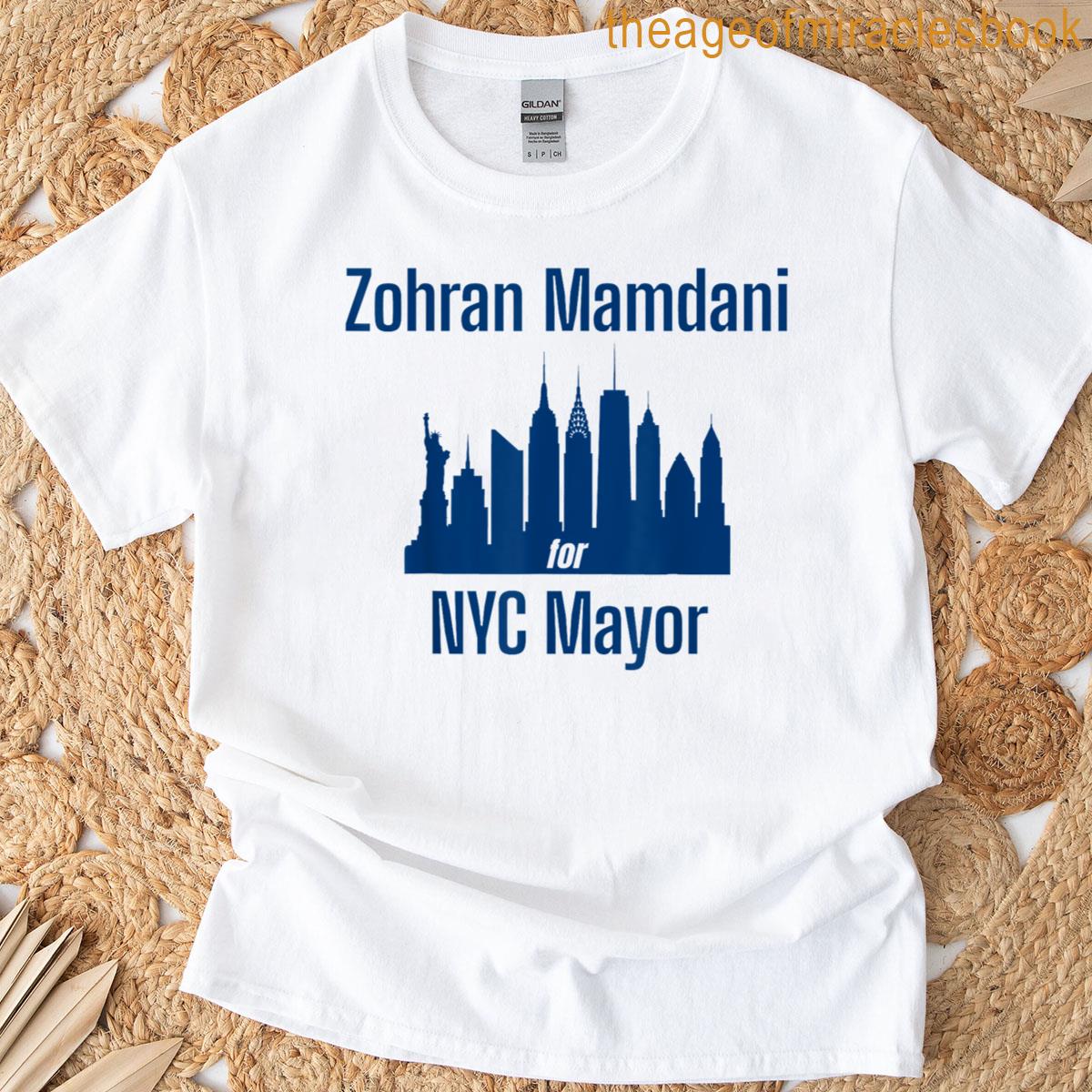 Zohran Mamdani For Nyc Mayor Funny Cool Trendy T-shirt