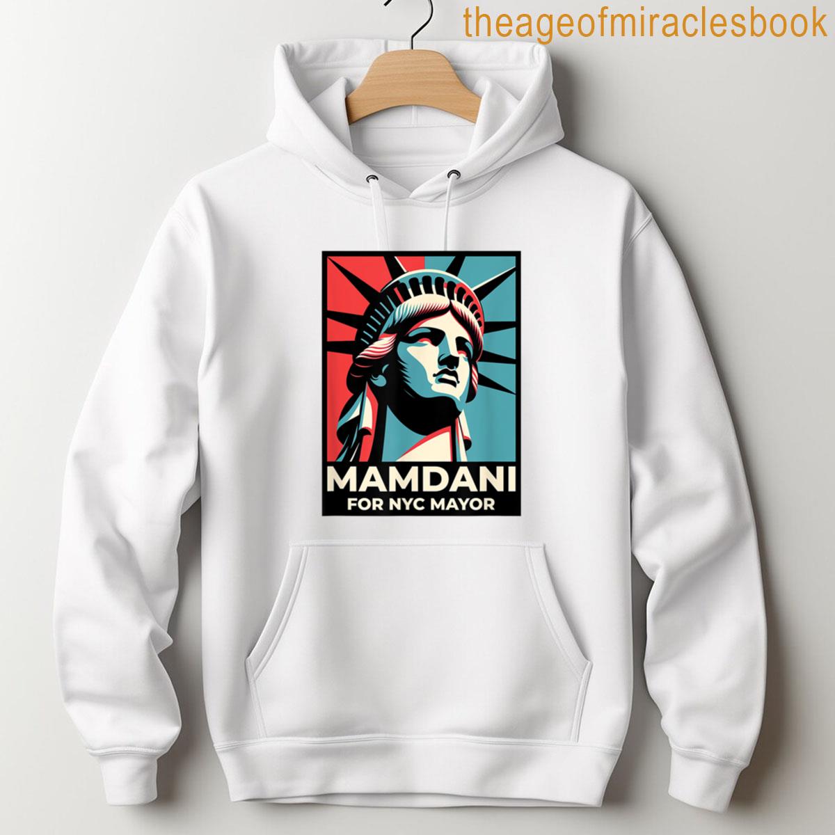 Alternative view of Zohran Mamdani For Nyc Mayor Funny Cool Trendy Progressive T-shirt