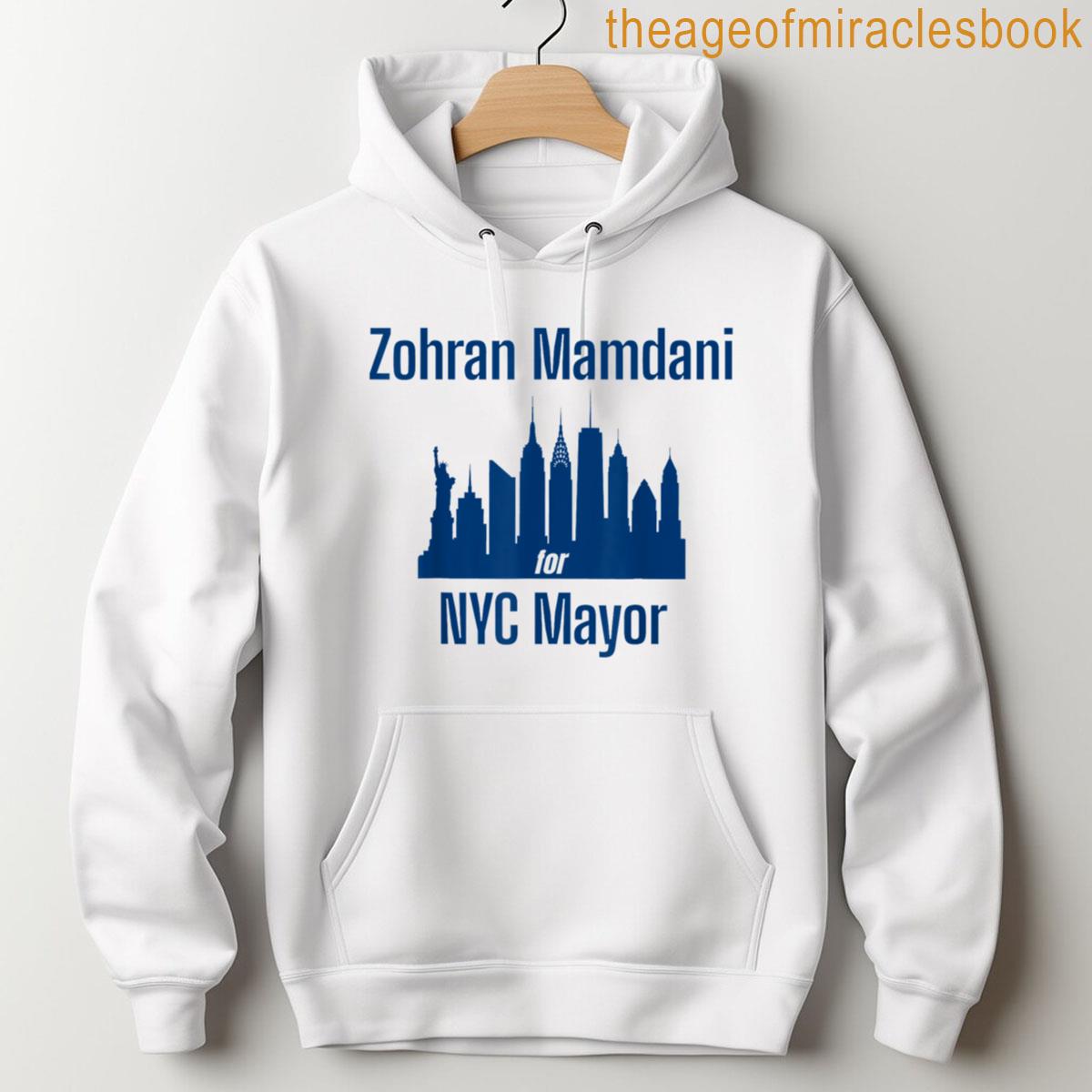 Alternative view of Zohran Mamdani For Nyc Mayor Funny Cool Trendy T-shirt