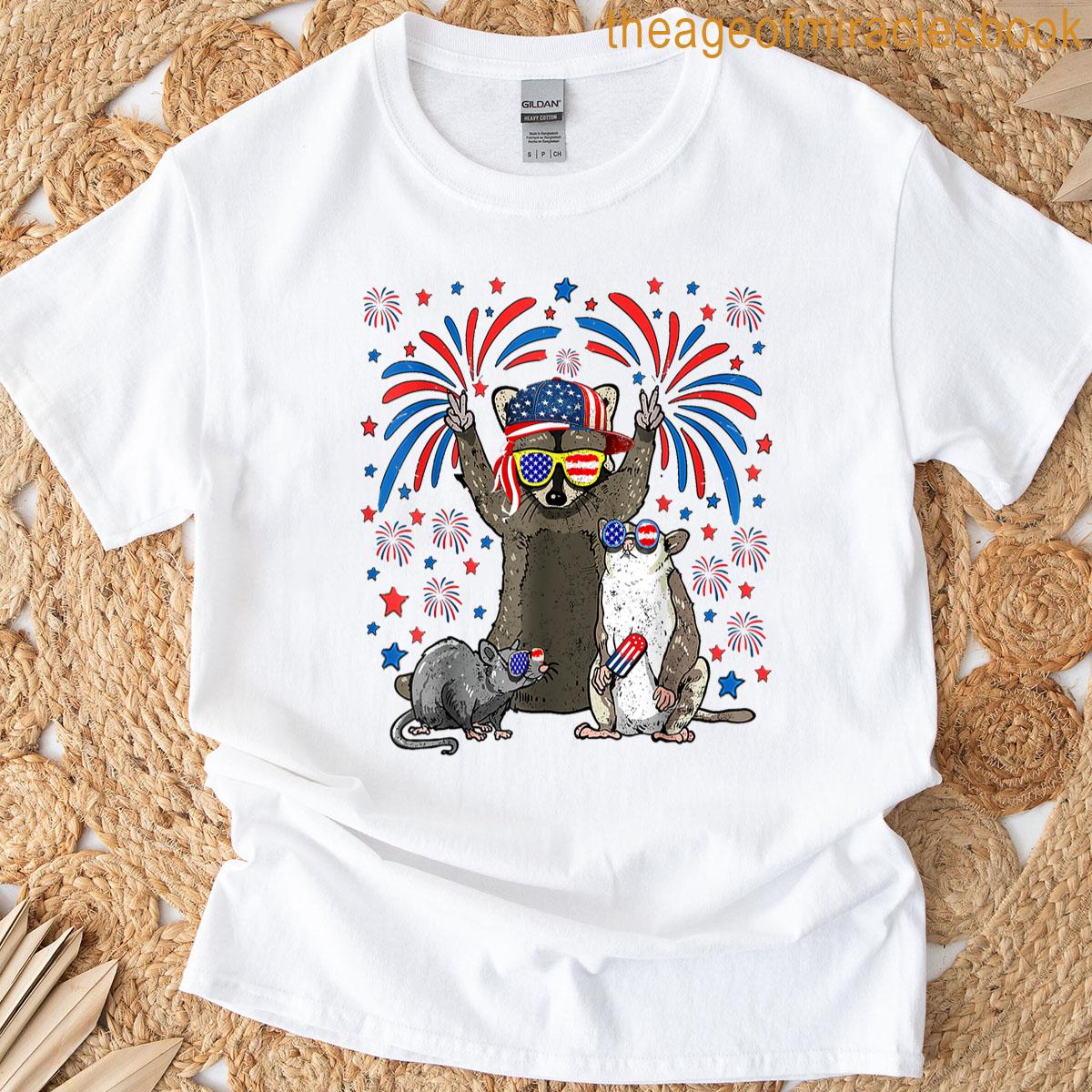 4th Of July 2025 Family Celebration American Flag Fun T-shirt