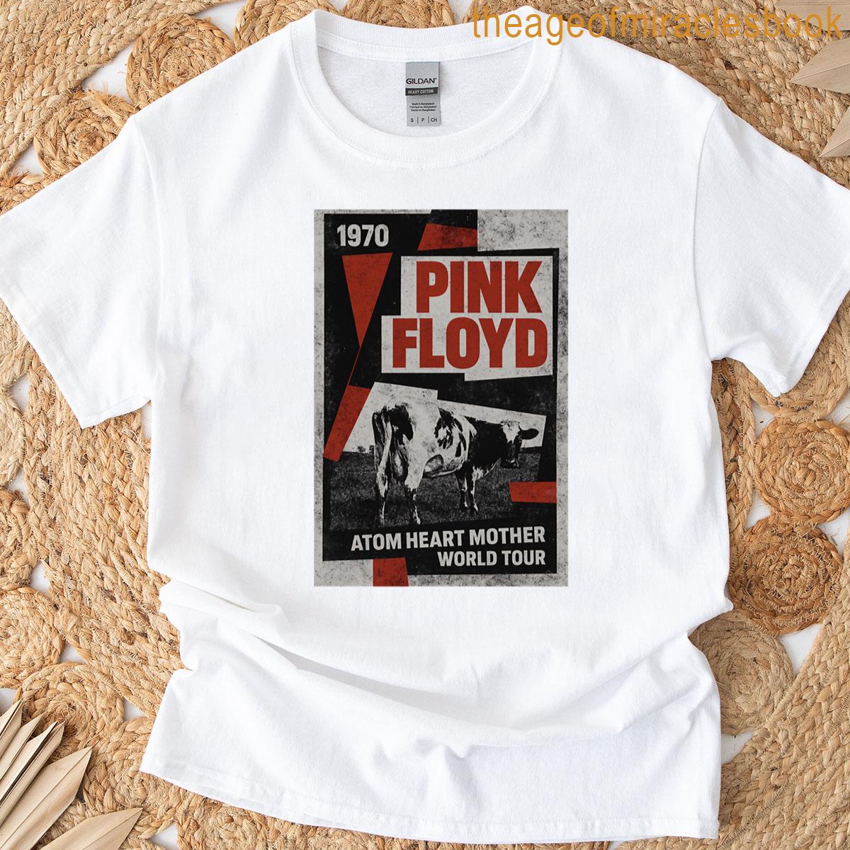 1970s Psychedelic Rock World Tour Poster T-shirt