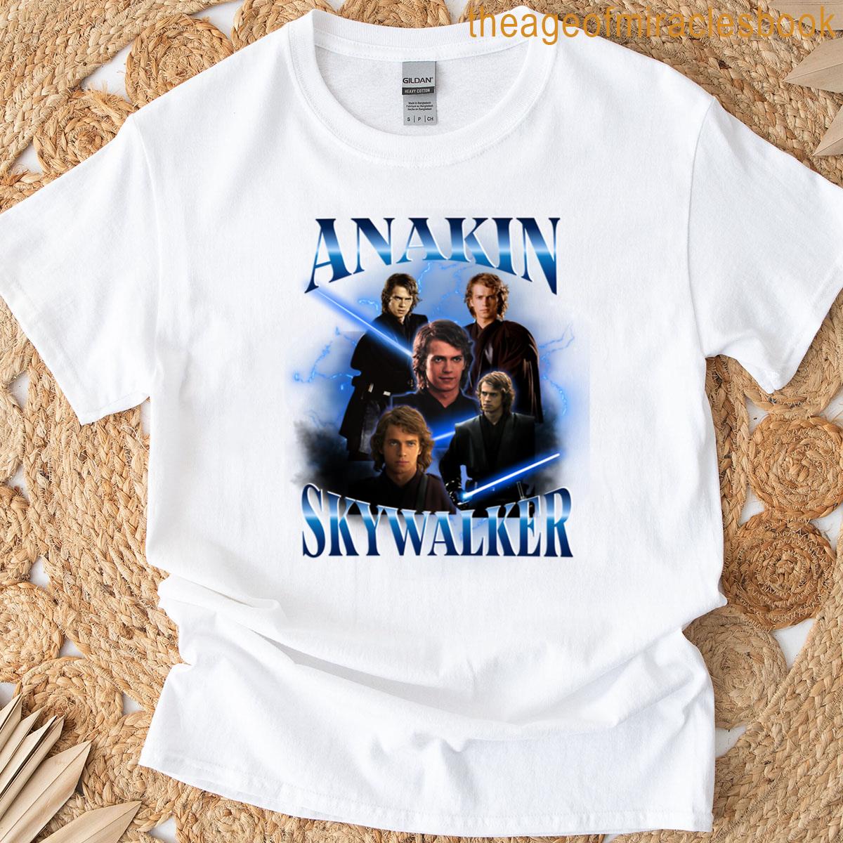Anakin Skywalker Jedi Retro Collage T-shirt