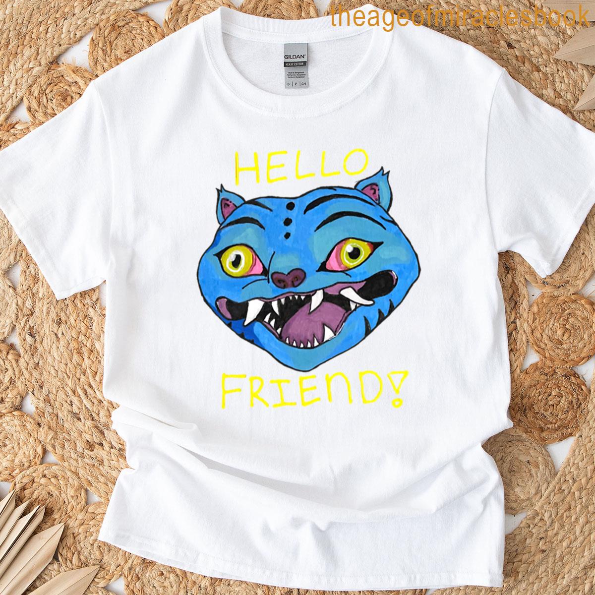 Kpop Demon Hunters Hello Friend Derpy The Tiger T-shirt