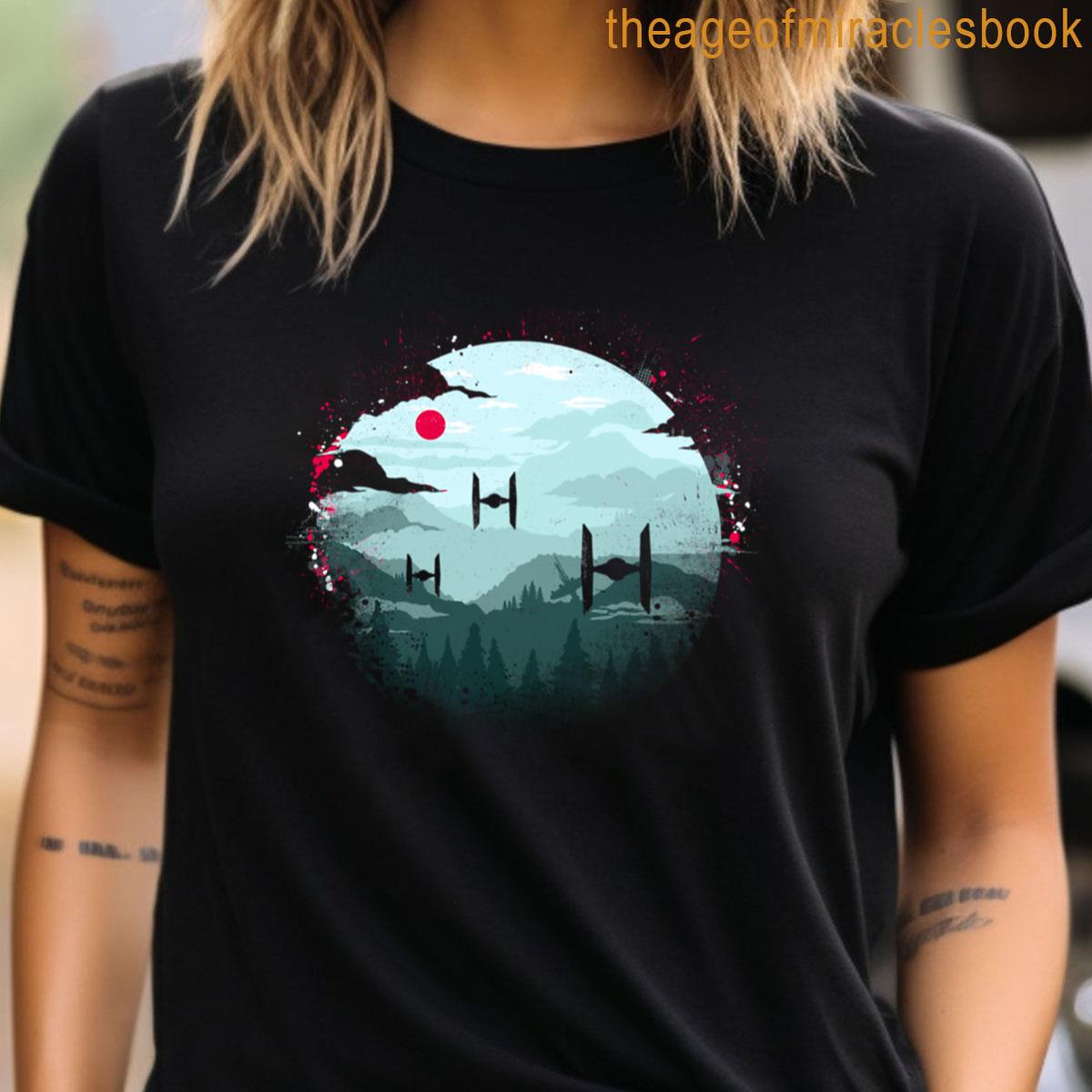 Tie Fighters At Dawn T-shirt