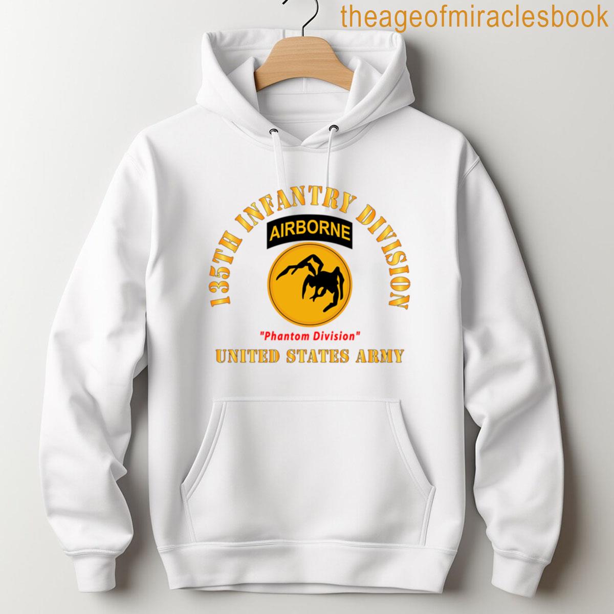 Alternative view of Army - Ssi - 135th Airborne Division - Phantom Division - Us Army X 300 T-shirt