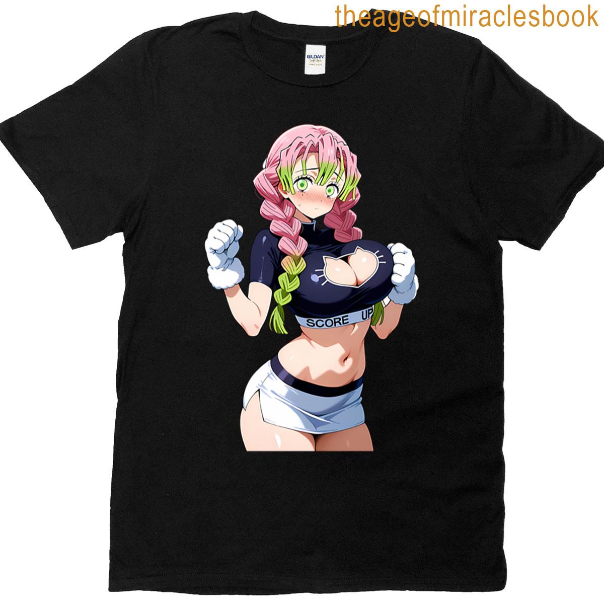 Sporty Mitsuri Anime Waifu T-shirt