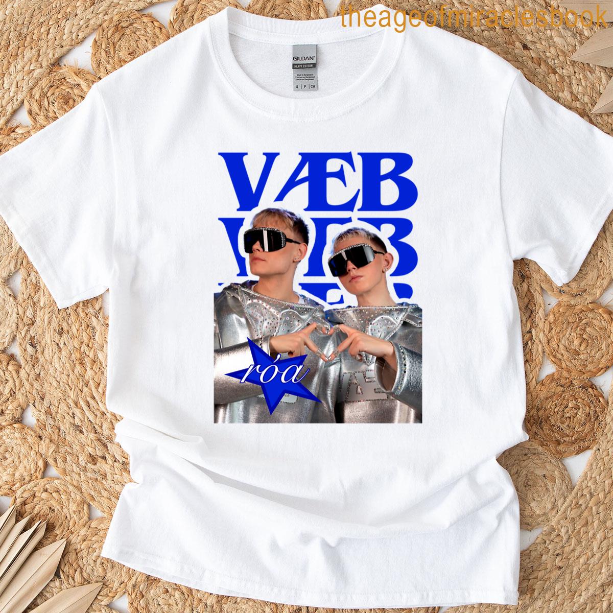 Vaeb Ra Vb Roa Eurovision 2025 Iceland Merch T-shirt