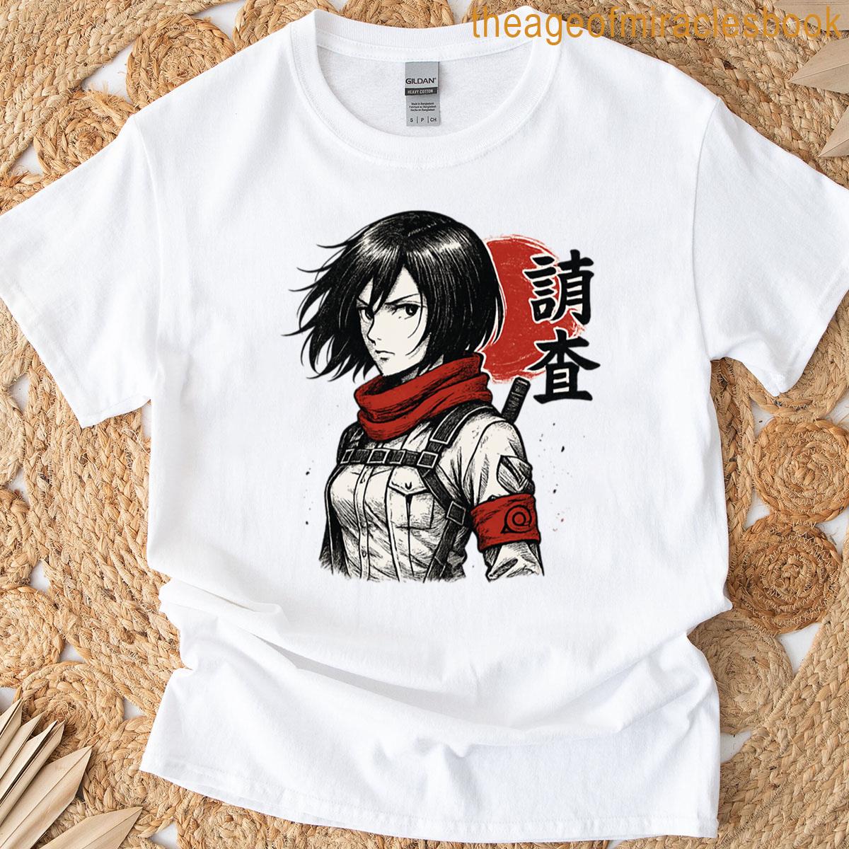 Last Watch Cybershogun Manga Warrior T-shirt