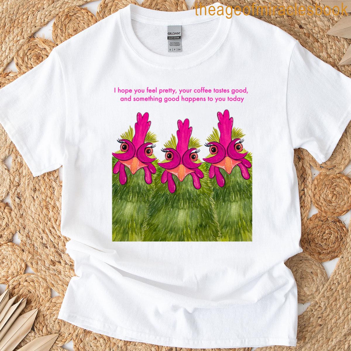 Motivational Chickens Oversized T-shirt