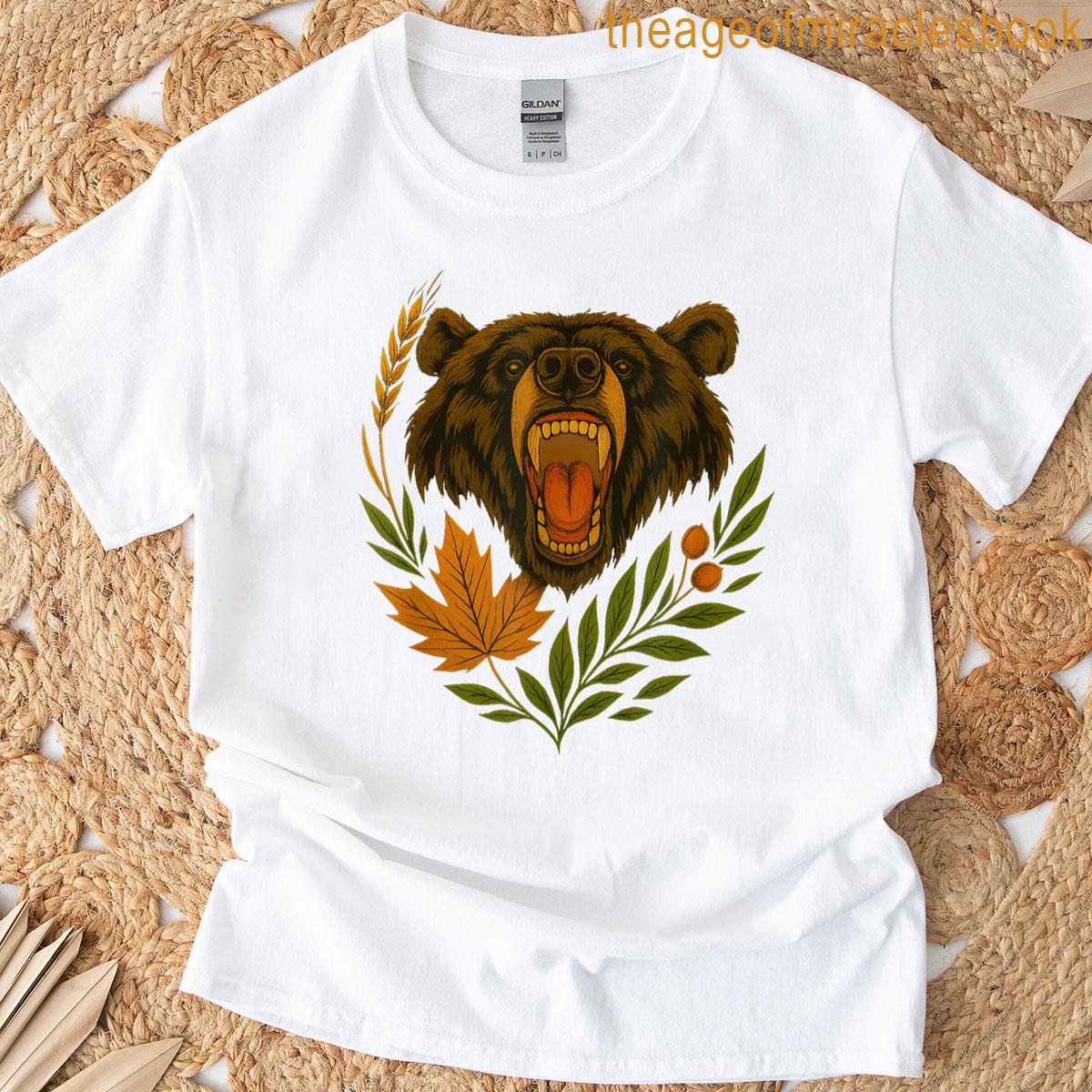 Roaring Panther Retro Tattoo Style Wildcat Vintage Graphic T-shirt