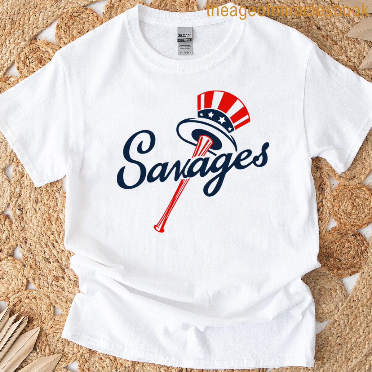 Yankees Apparel Savages T Shirt Yankees Savages T Shirt Yankees