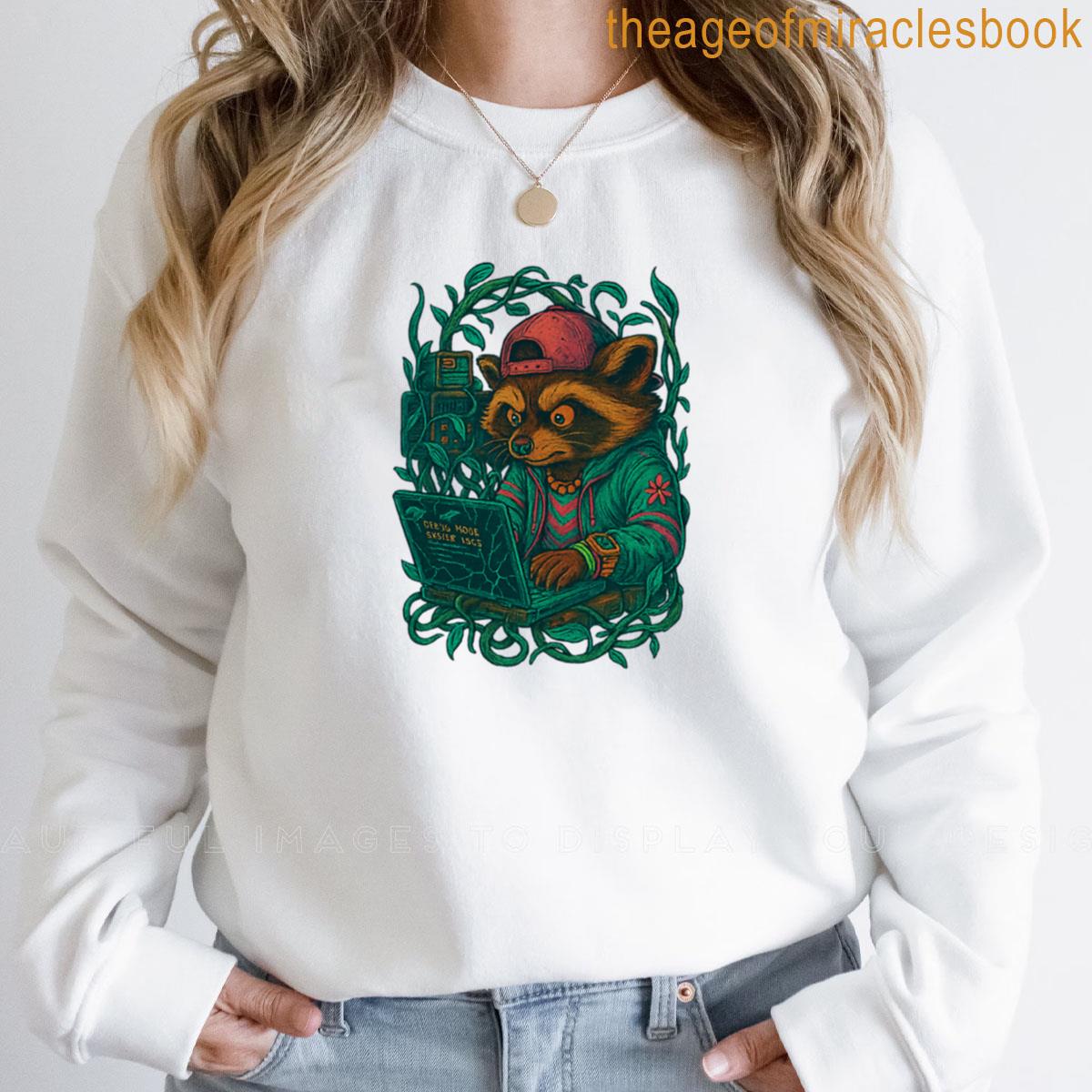 Tanuki Debug Mode Oversized T-shirt