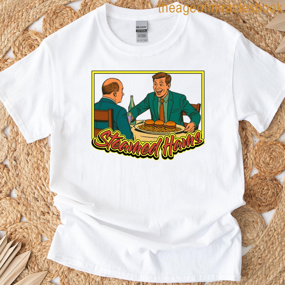 Steamed Hams Vintage Comic T-shirt