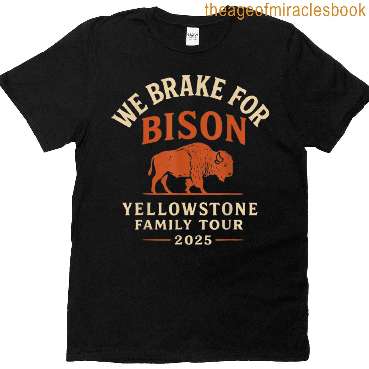 Yellowstone Family Road Trip 2025 T-shirt