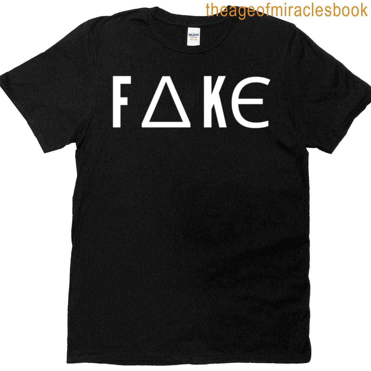 Gitch Words Fake T-shirt