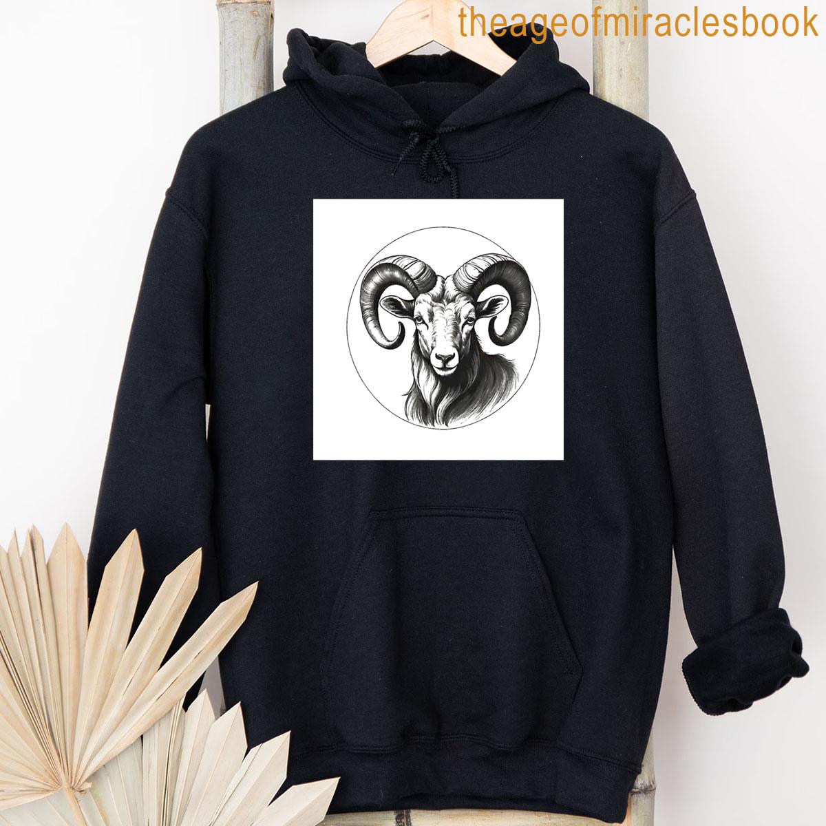 Image Bw Of A Aries T-shirt