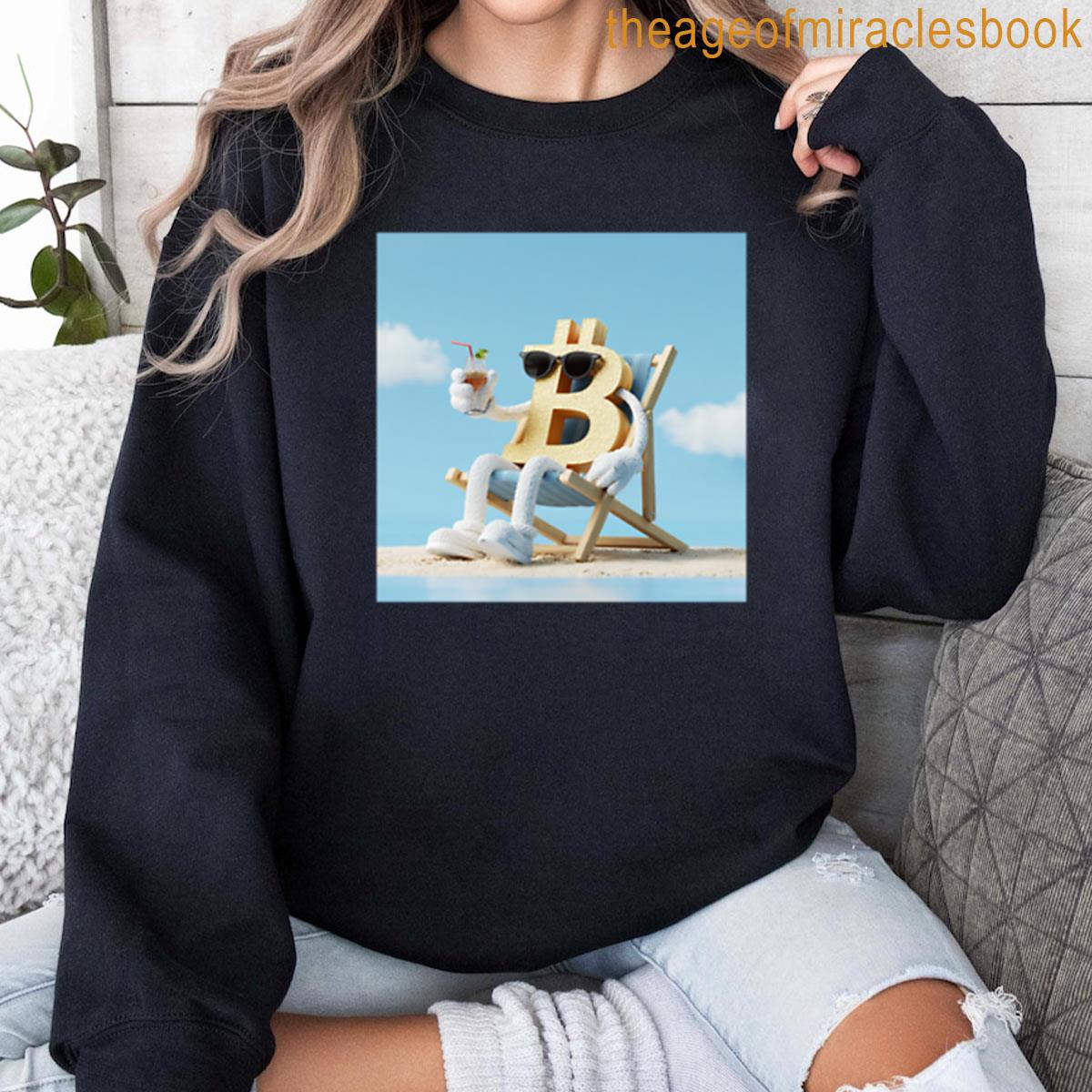 Bitcoin Logo Oversized T-shirt