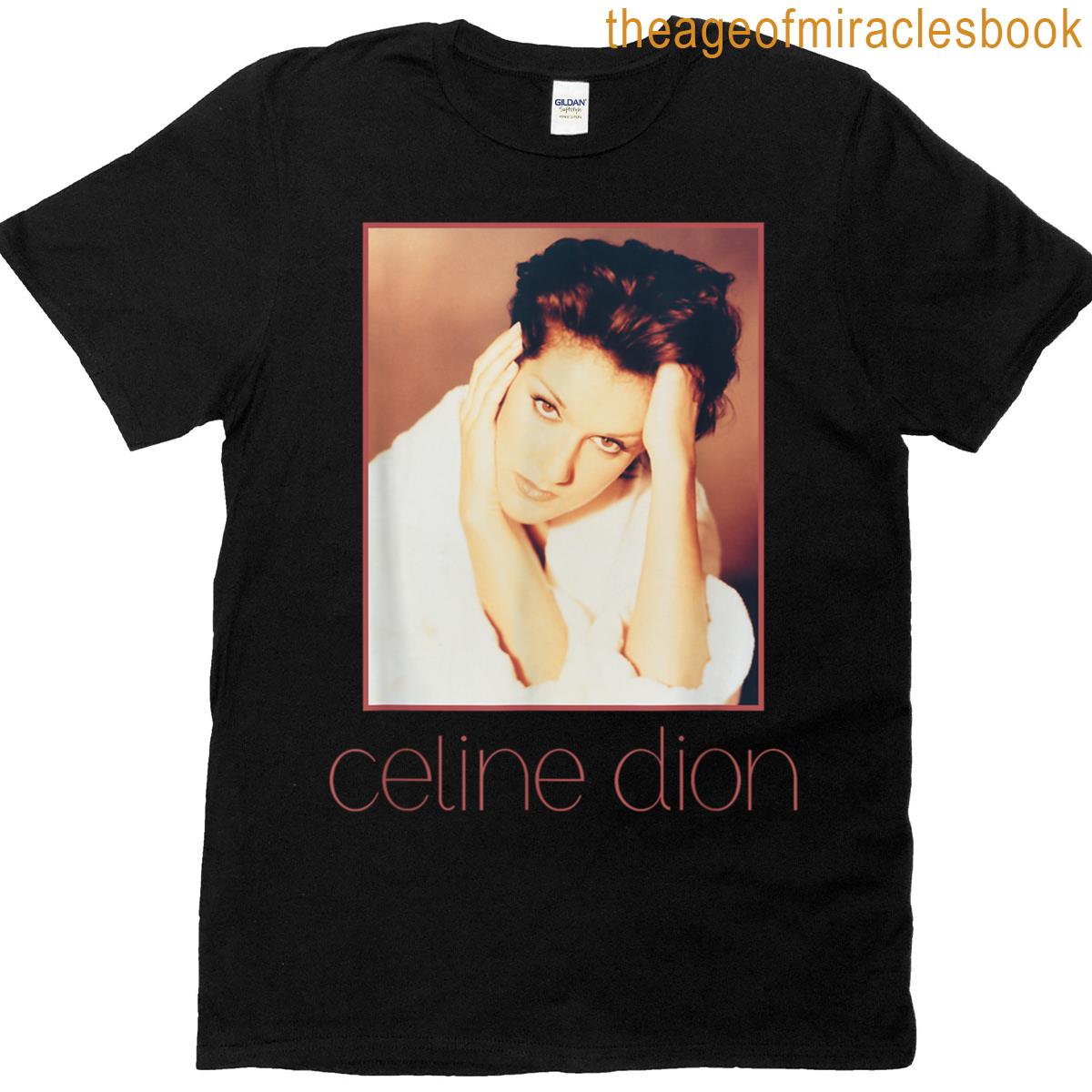Official Celine Dion Square Photo T-shirt