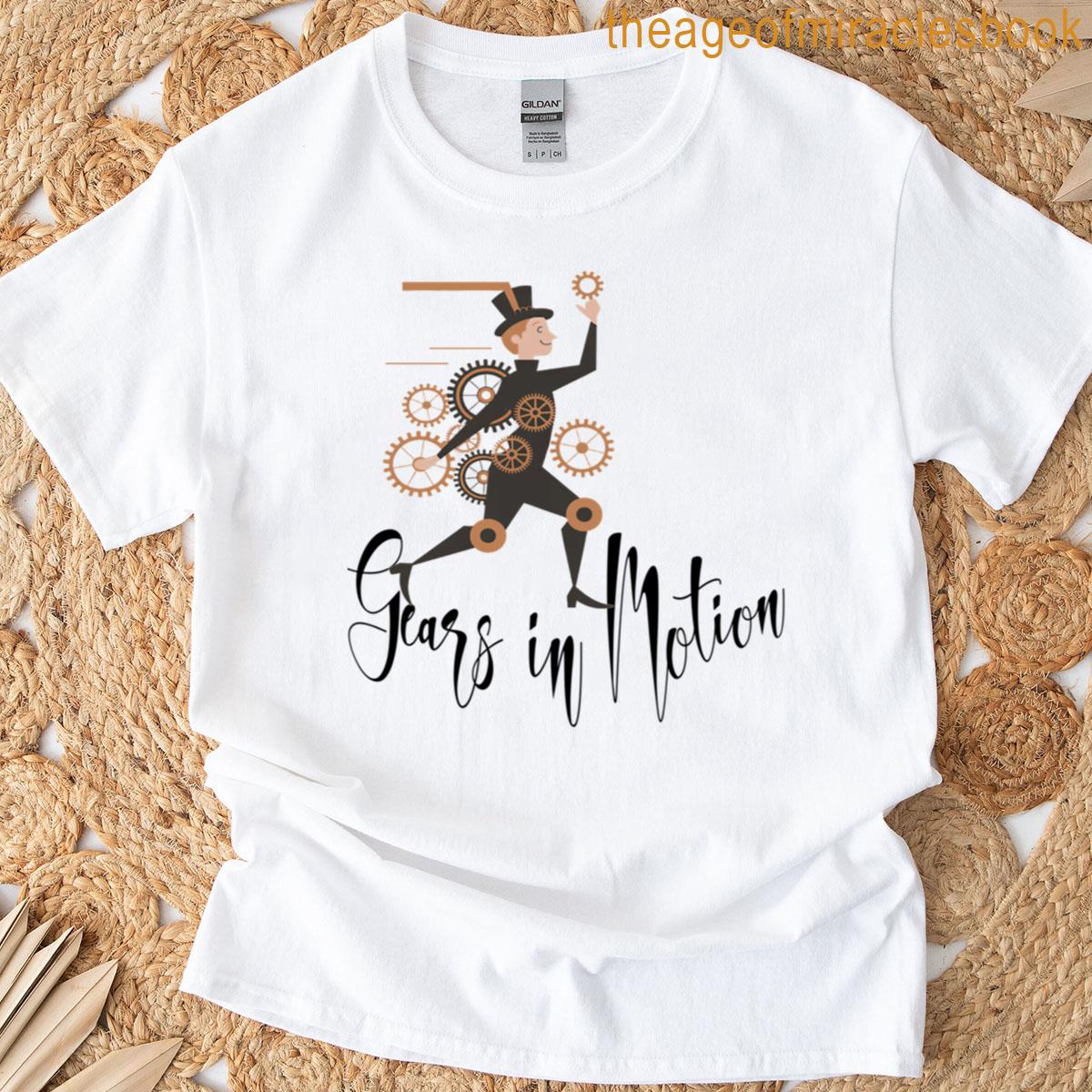 Steampunk Gears In Motion T-shirt
