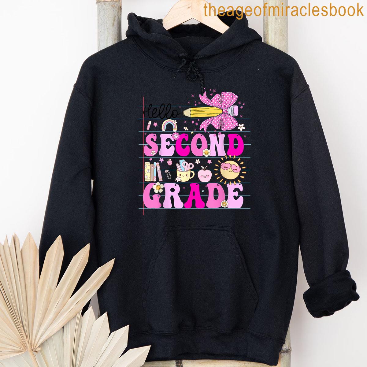 Alternative view of 2nd Grade For Girls Second Grade Teacher Back To School T-shirt