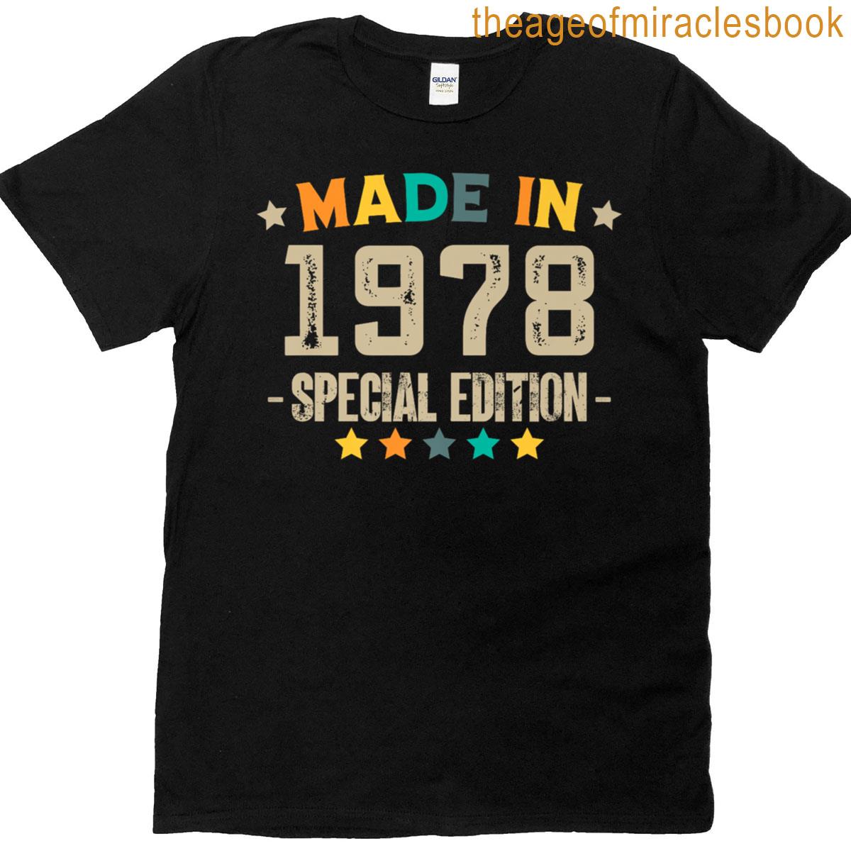 Year Of Birth 1978 Birthday Design Vintage Born In 1978 Premium T-shirt
