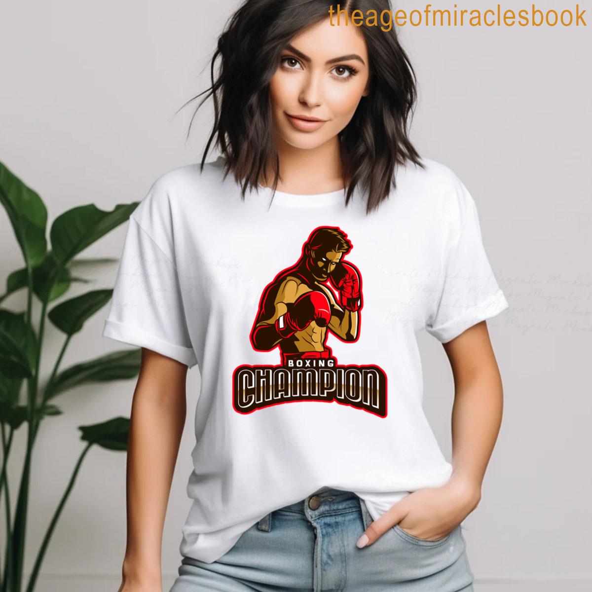 激レア　Champion BOXING Tシャツ サイズL 211101qjdx12_3.jpg