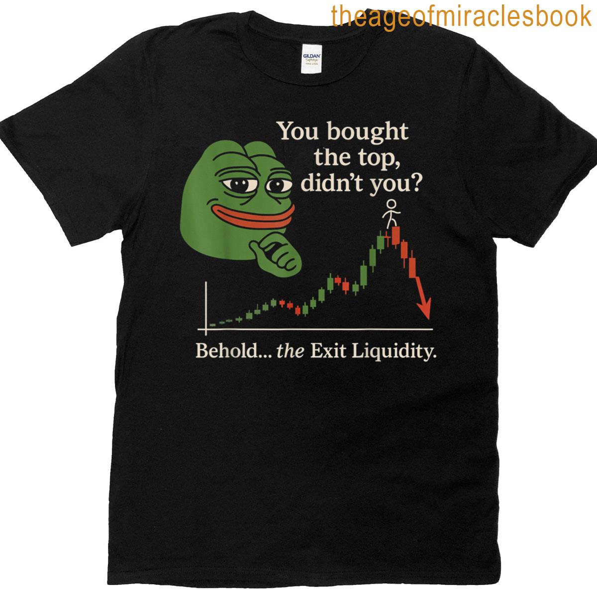 Crypto Meme Funny Trade T-shirt