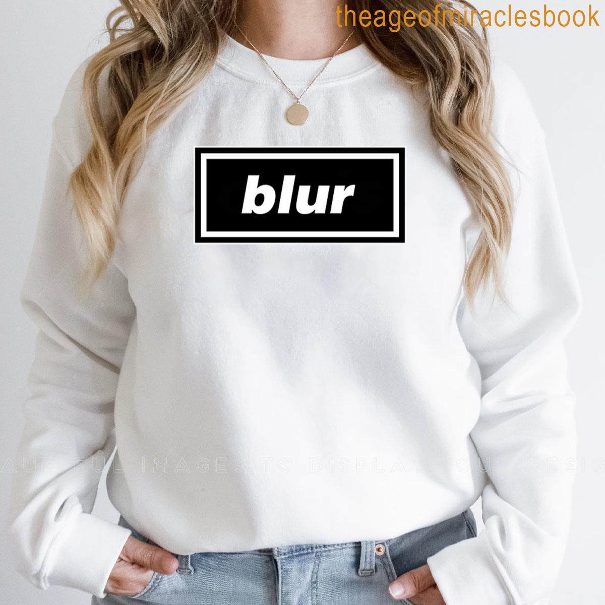 Blur x Oasis ロンT XLサイズ Damon Albarn Liam Oasis Blur Liam Gallagher Noel Gallagher Damon Albarn Logo T