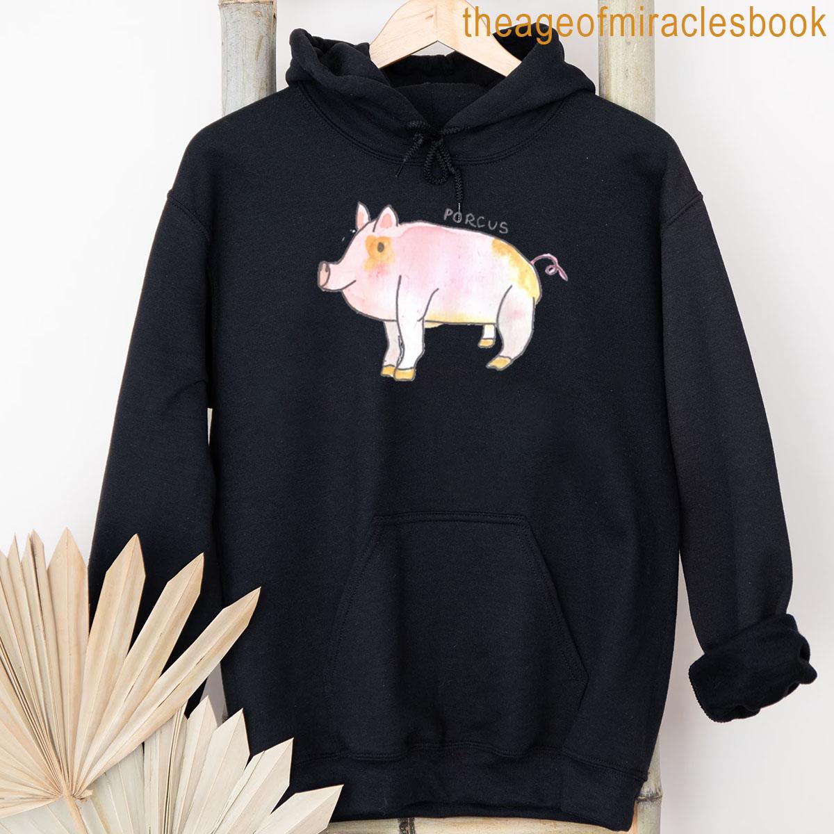 Watercolor Latin Pig T-shirt