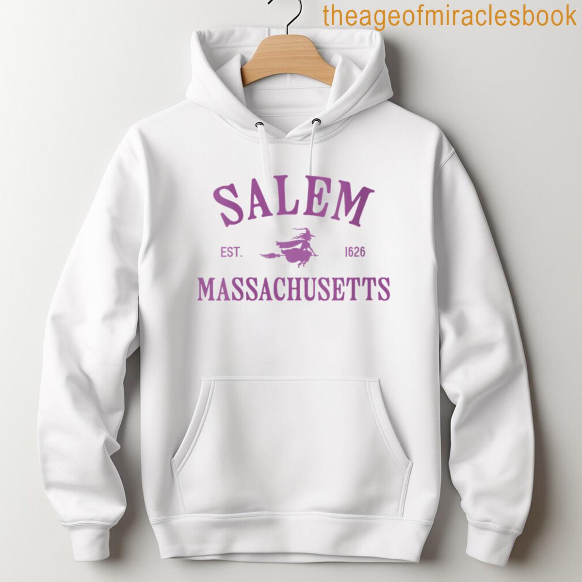 Alternative view of Womens Salem Massachusetts Est 1626 Witch T-shirt