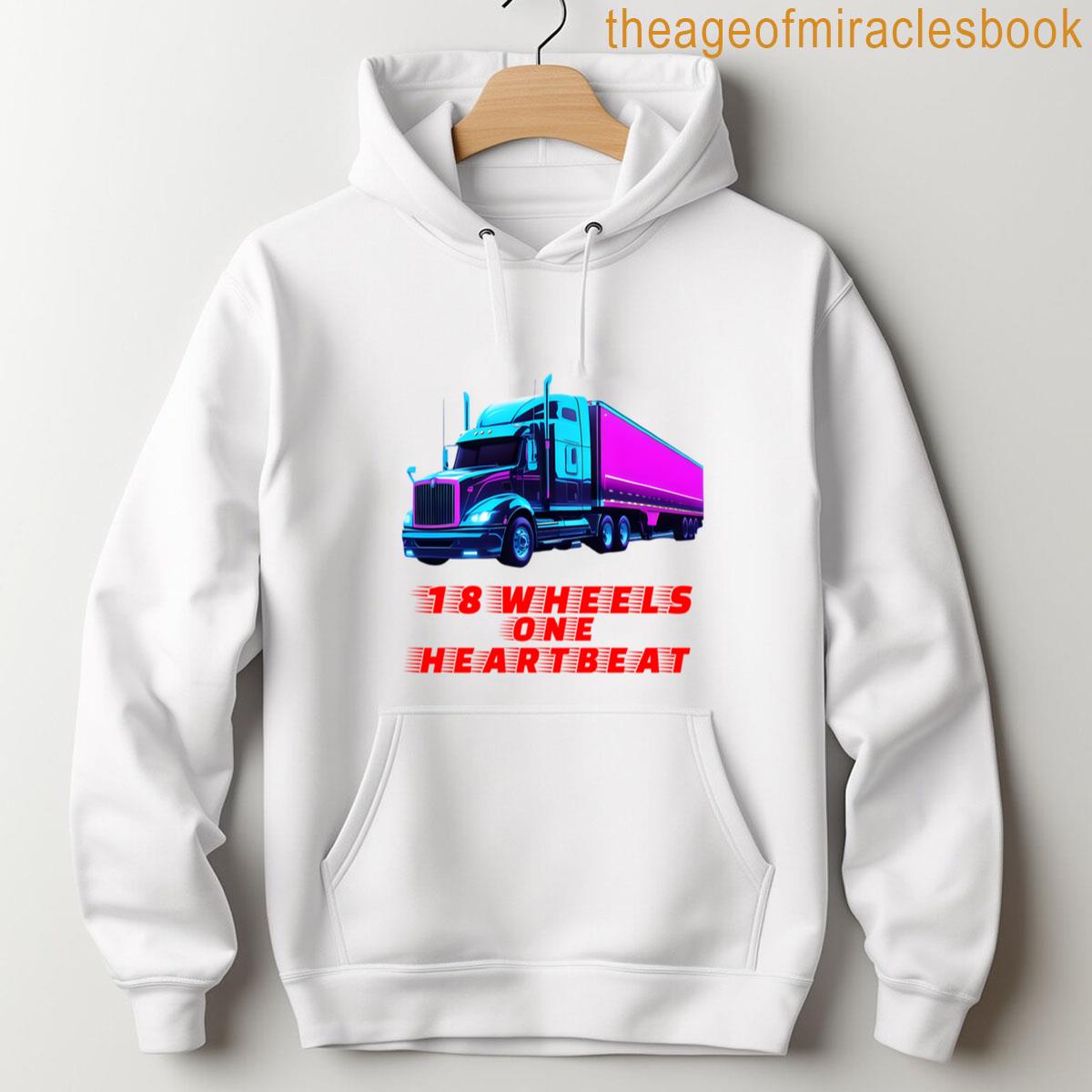 Alternative view of 18 Wheels 1 Heartbeat Premium T-shirt