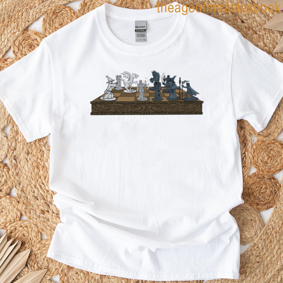 A Board From A Role-playing Game Or Chessstrategy Games T-shirt