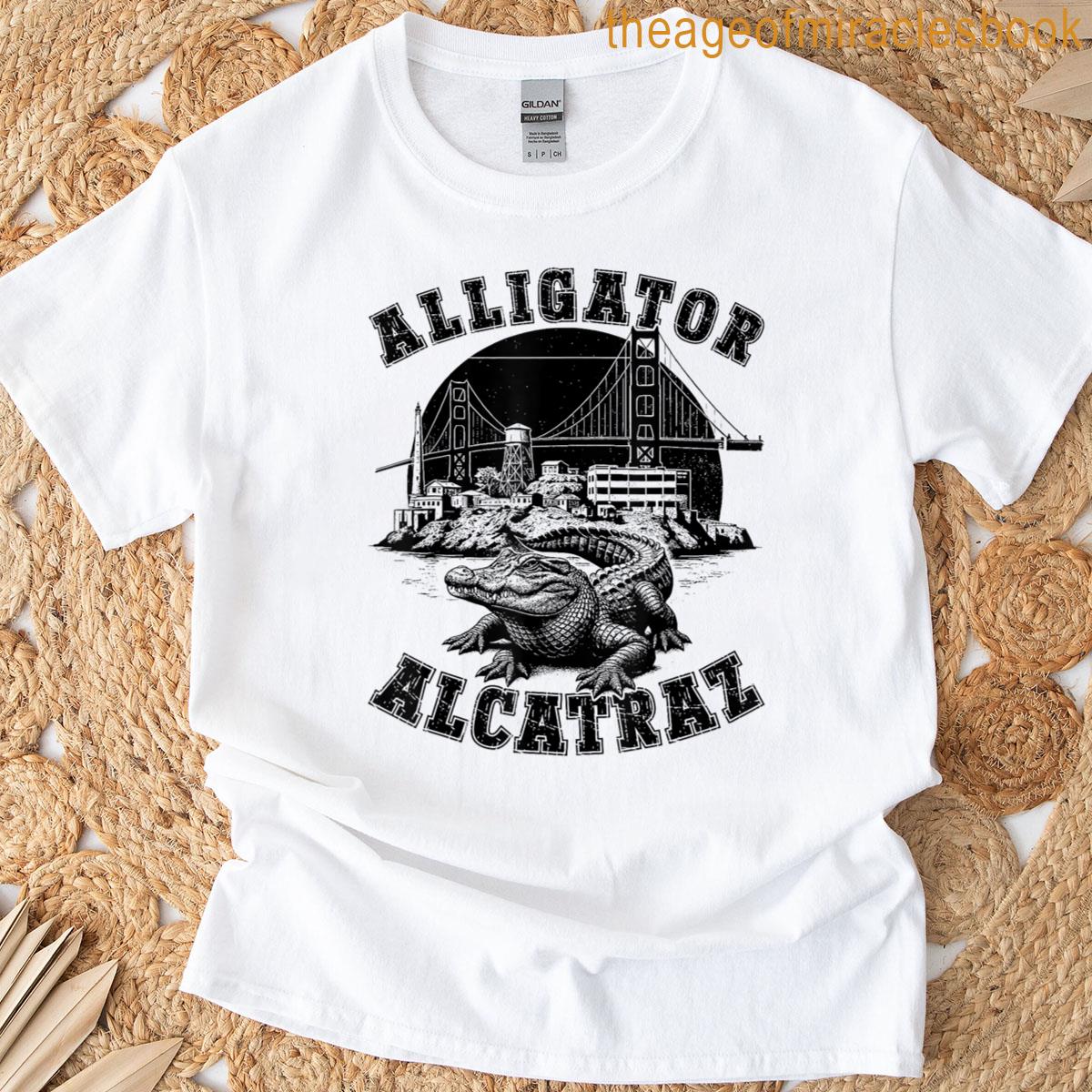 Funny Alligator Alcatraz – Everglades Florida Swamp Humor T-shirt