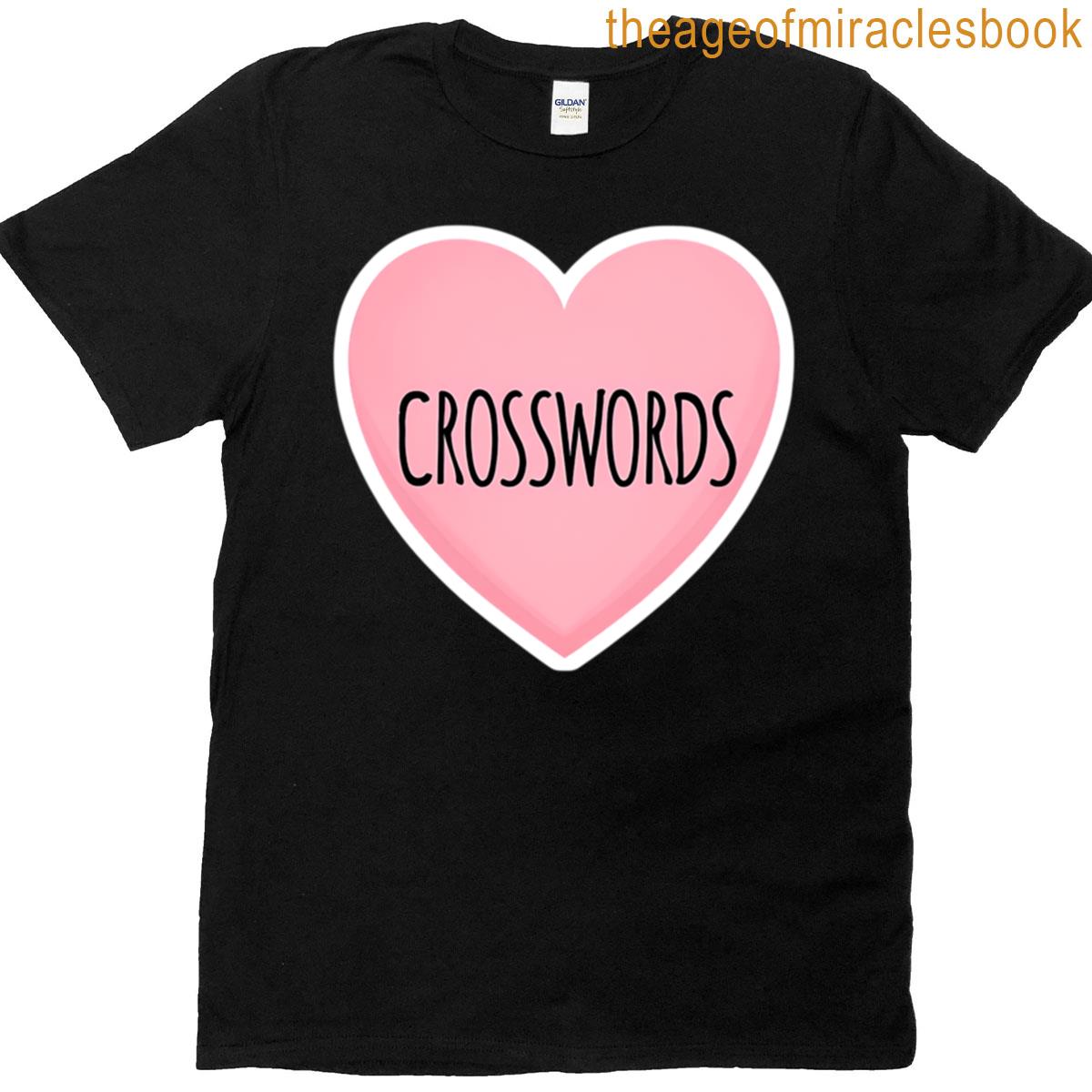 I Heart Crosswords T-shirt