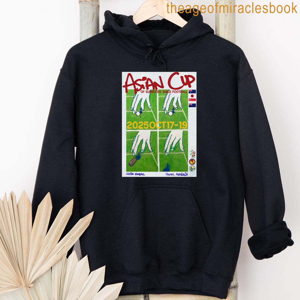Alternative view of 2025 Asian Cup Of Subbuteo Table Football Poster T-shirt