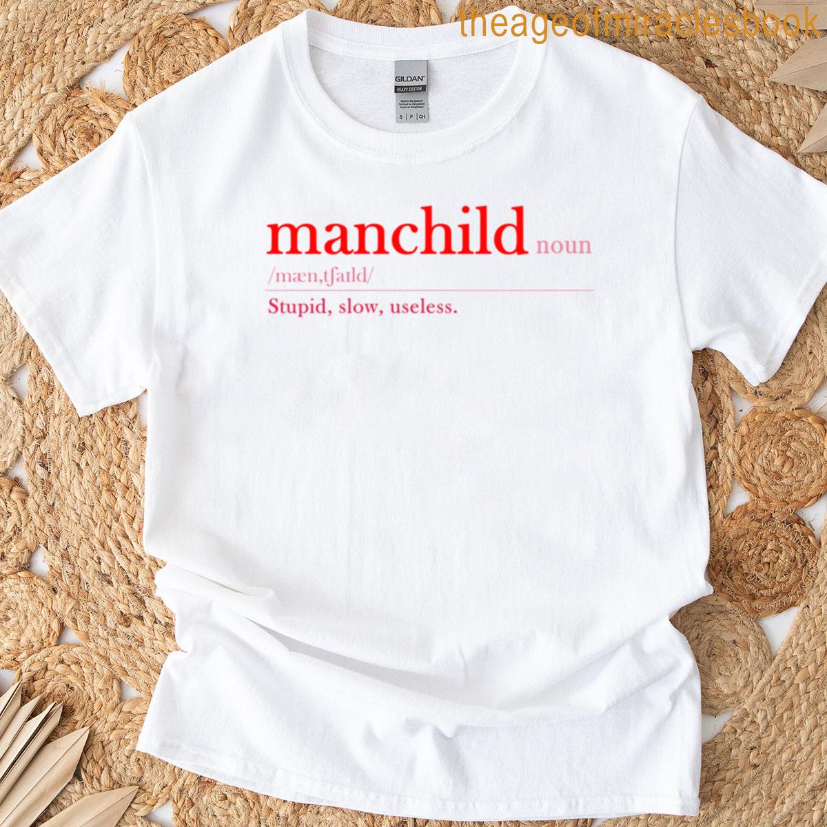 ミュージシャン sabrina carpenter manchild tee Sabrina Carpenter Manchild Dictionary Design T-shirt