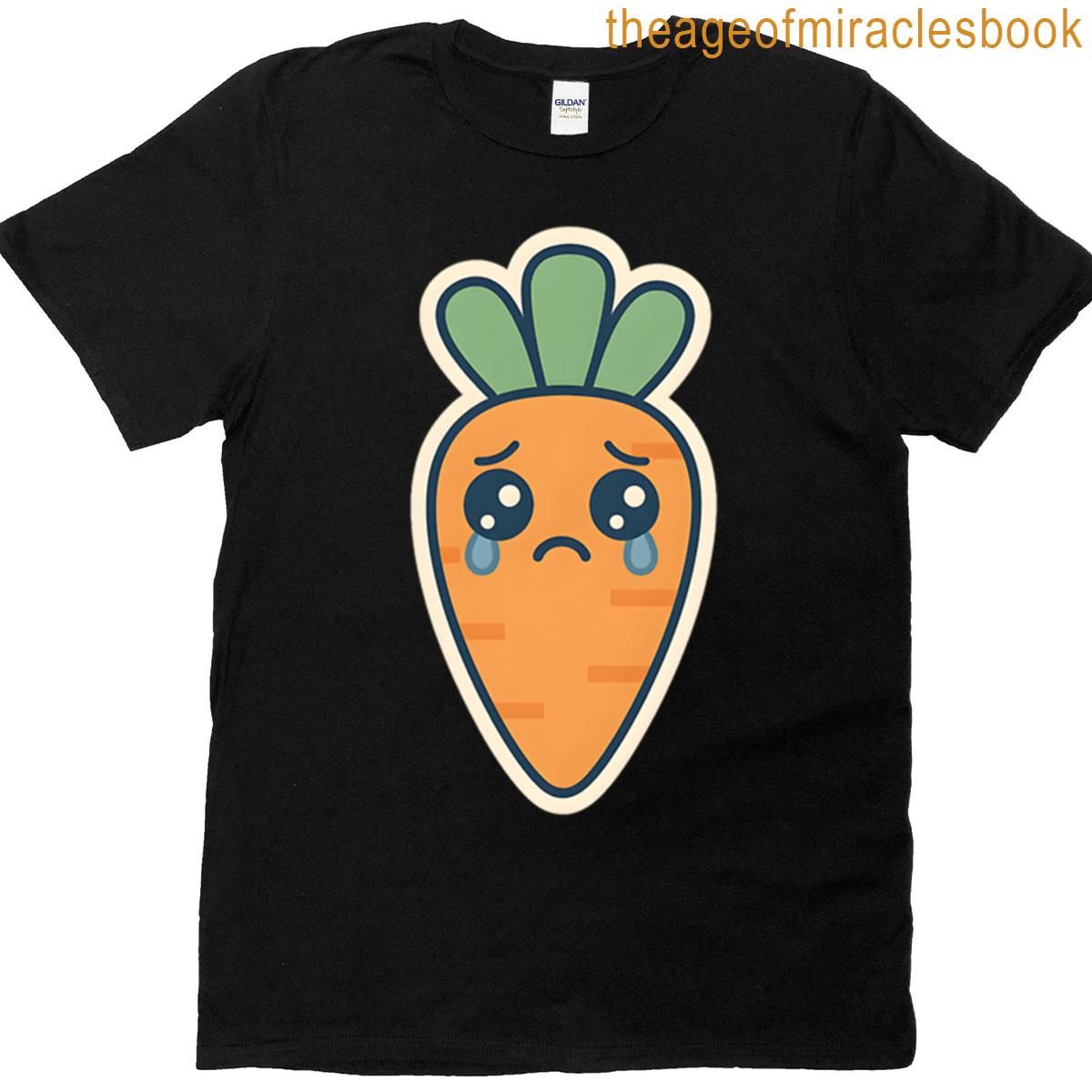 Emotionally Damaged Pixel Carrot Oversized T-shirt